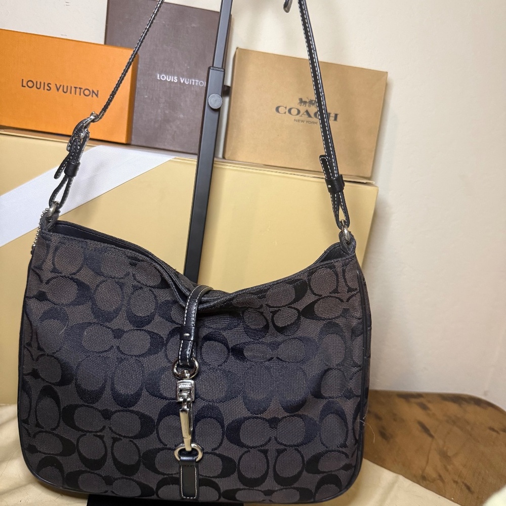 Vintage Coach Hampton Clip Bag 6091